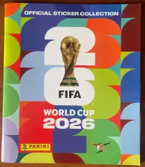 Футбол.Альбом.Чемпіонат Світу 2026 Panini Порожній альбом.