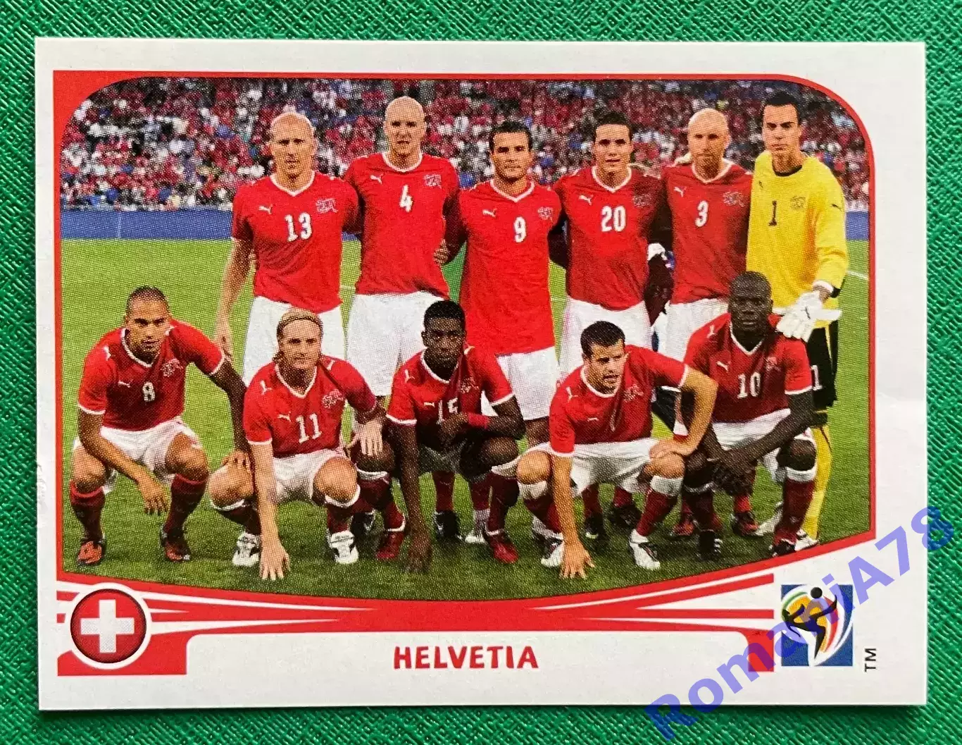 Наклейка.Panini FIFA World Cup South Africa 2010 581