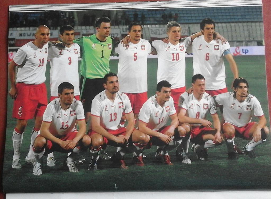 Постер из журнала Футбол.Евро-2008.Сб.Польша.