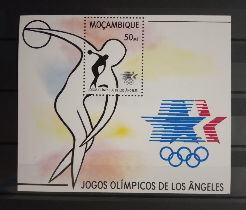 Олимпиада Лос-Анджелес 1984 Мозамбик MNH**