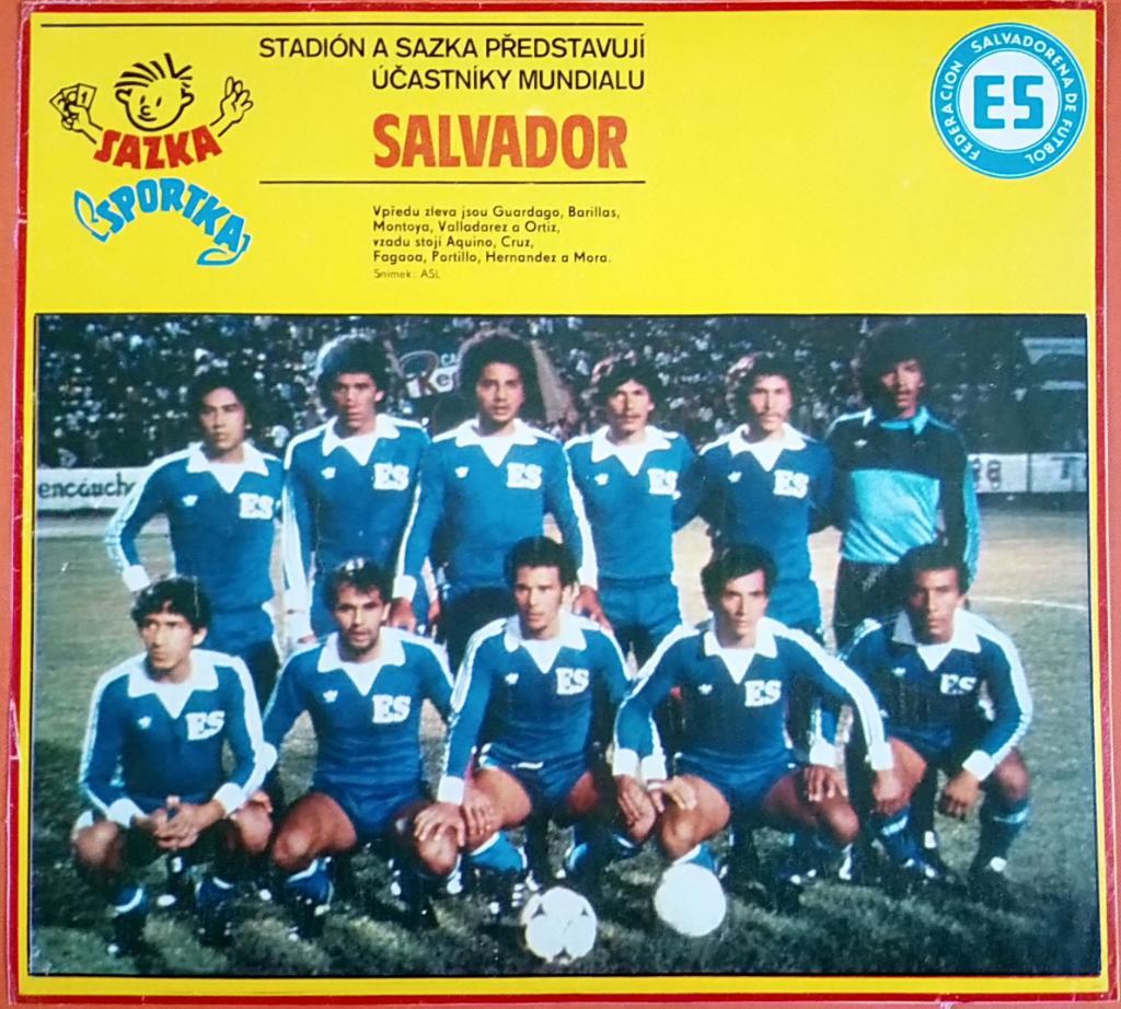 Постер з журналу Stadion/Стадіон. Сальвадор.