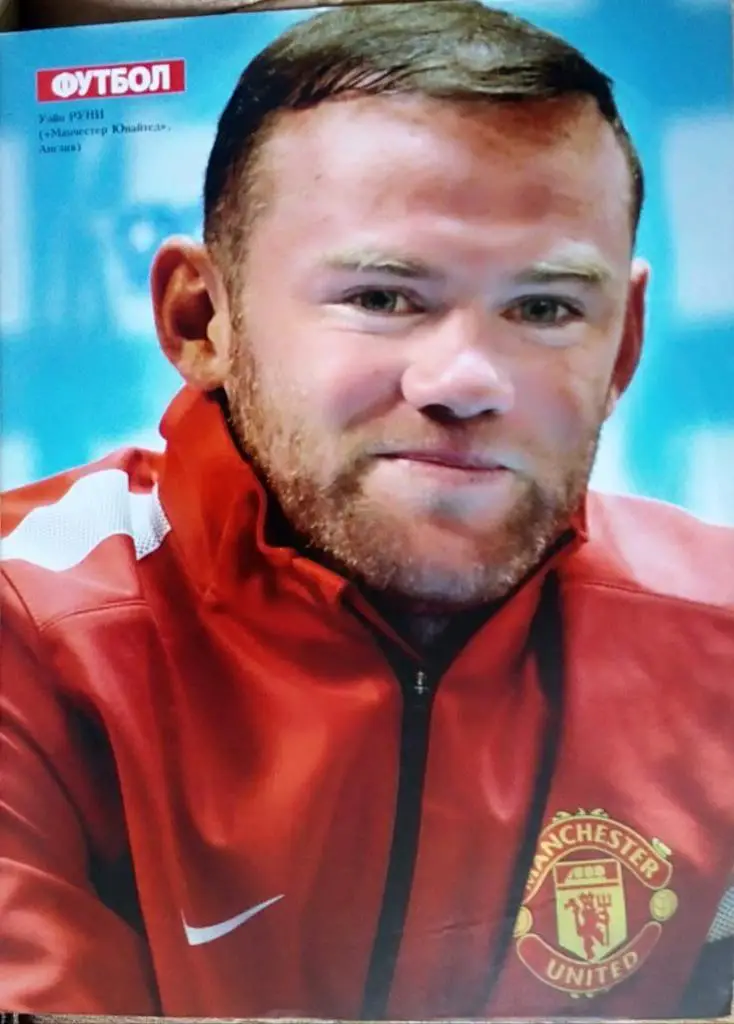 Журнал. Футбол. N 64/2012.Посстер Руни, Буффон, Пирло 2