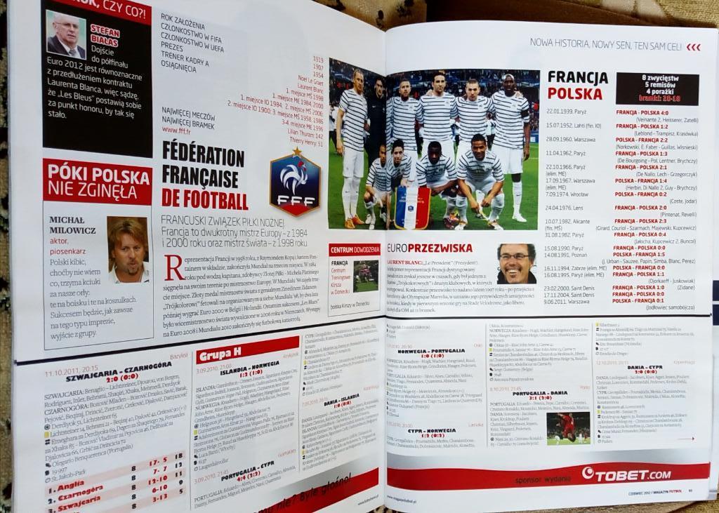 Журнал. Futbol. N6/2012.Польша. 1
