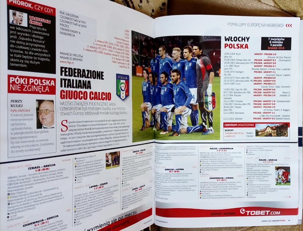 Журнал. Futbol. N6/2012.Польша. 2
