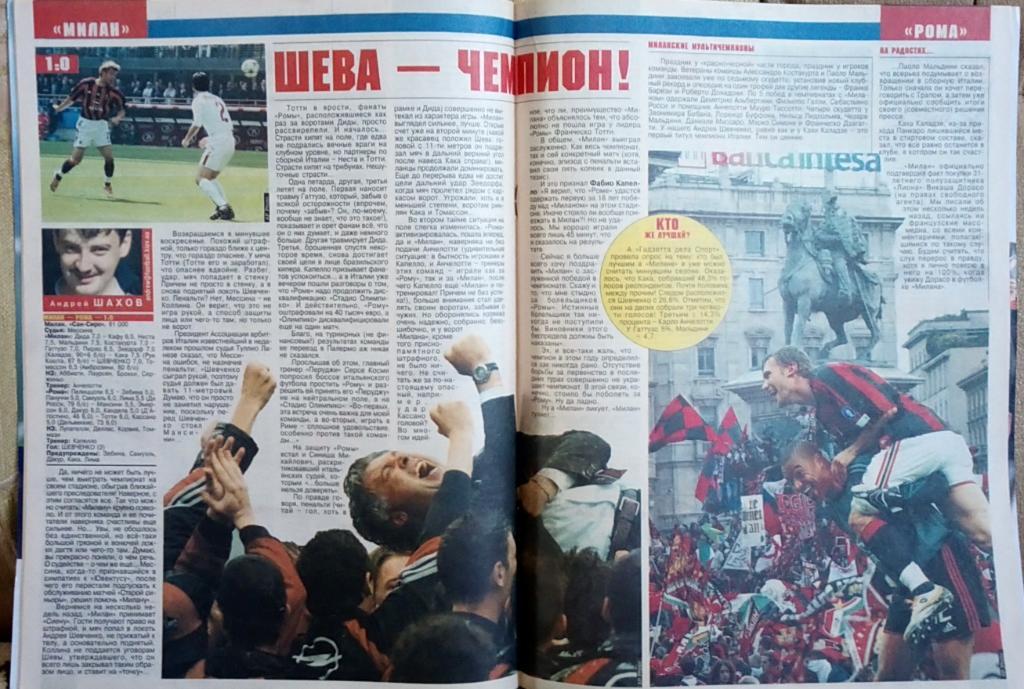 Журнал. Футбол. N 18/2004. 1