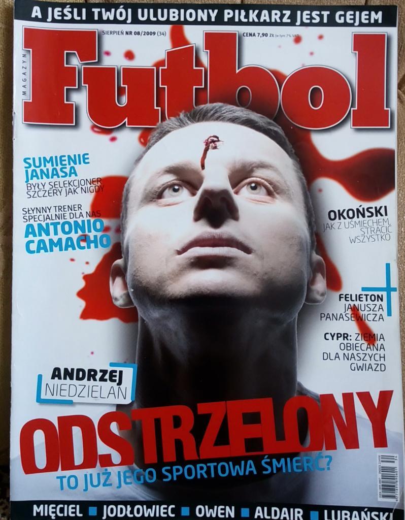 Журнал. Futbol. N8/2009.Польша.