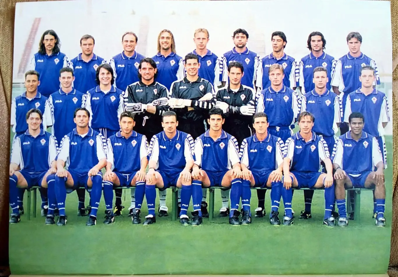 Журнал. Футбол. N 43/1999.Постер Фіорентина. 1