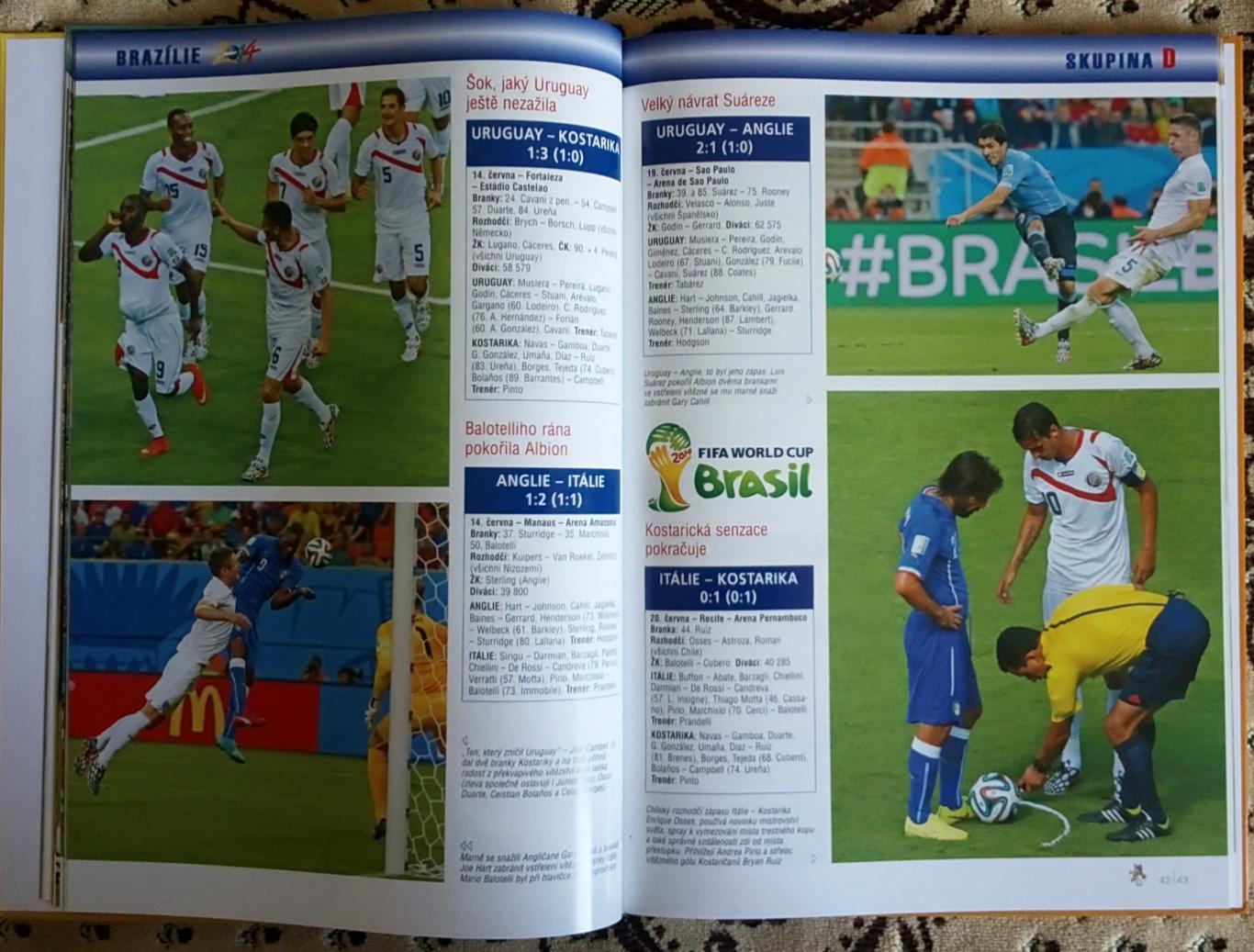Футбол Книга-фотоальбом. Чемпіонат світу 2014.Olimpia.Бразилія-2014. 1