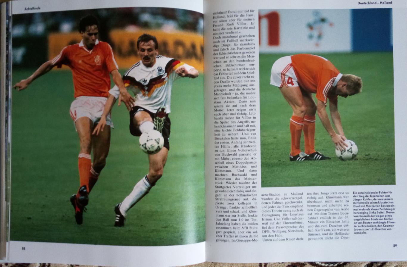 Футбол Книга-фотоальбом. Чемпіонат світу - 1990.Італія-90. 3