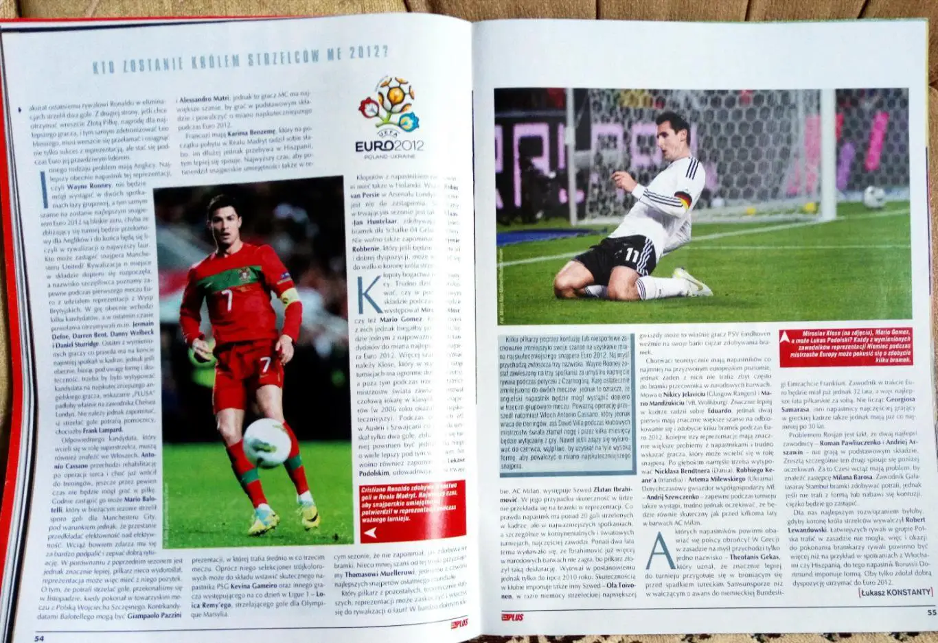 Журнал. Футбол. Pilka Nozna Plus N2/2012.Постер Мессі, Ді Марія. 5