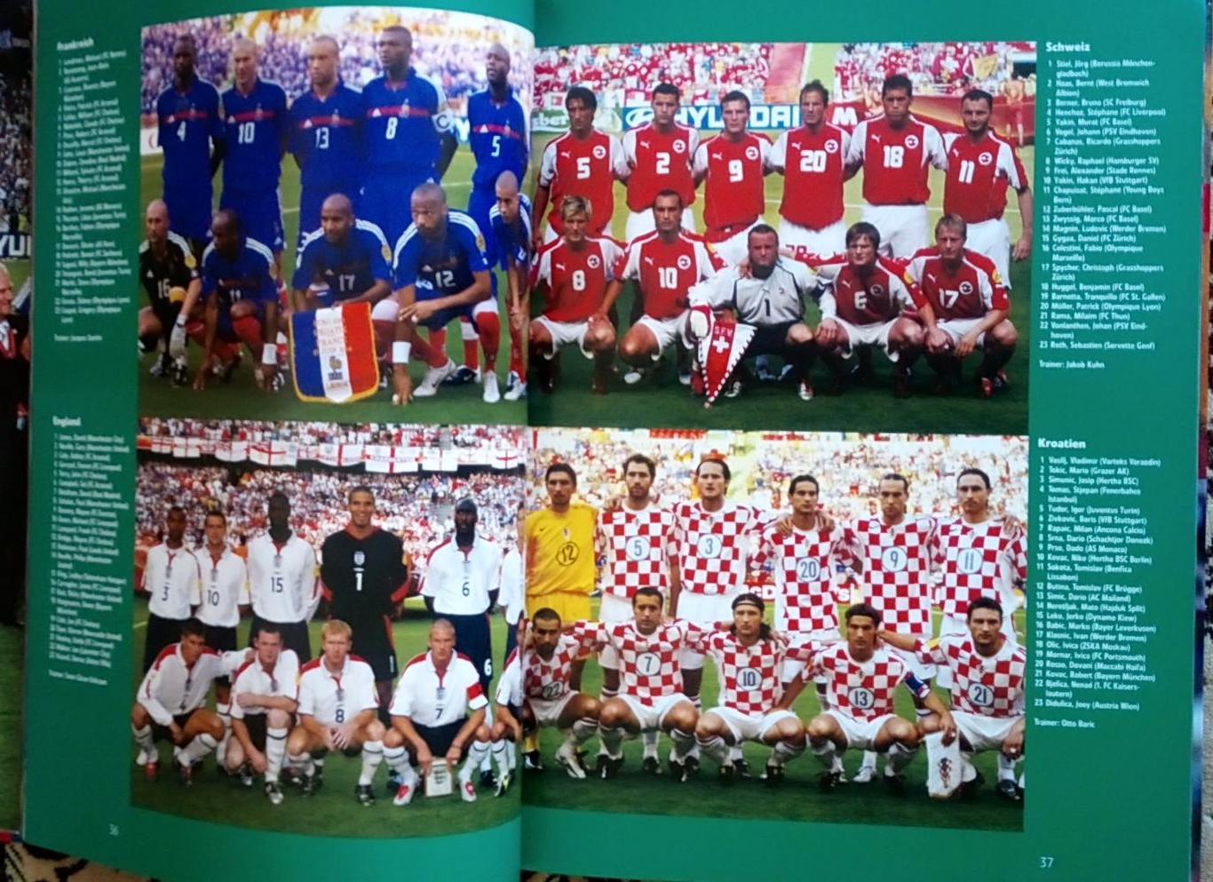 Футбол. Фотоальбом. Kicker. Чемпіонат Європи - 2004. 1
