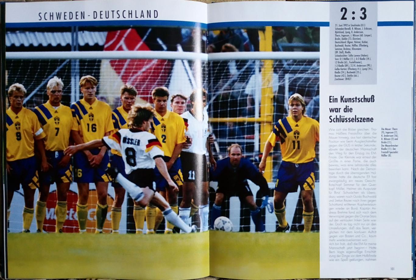 Футбол Книга-фотоальбом. Чемпіонат Європи 1992. 4