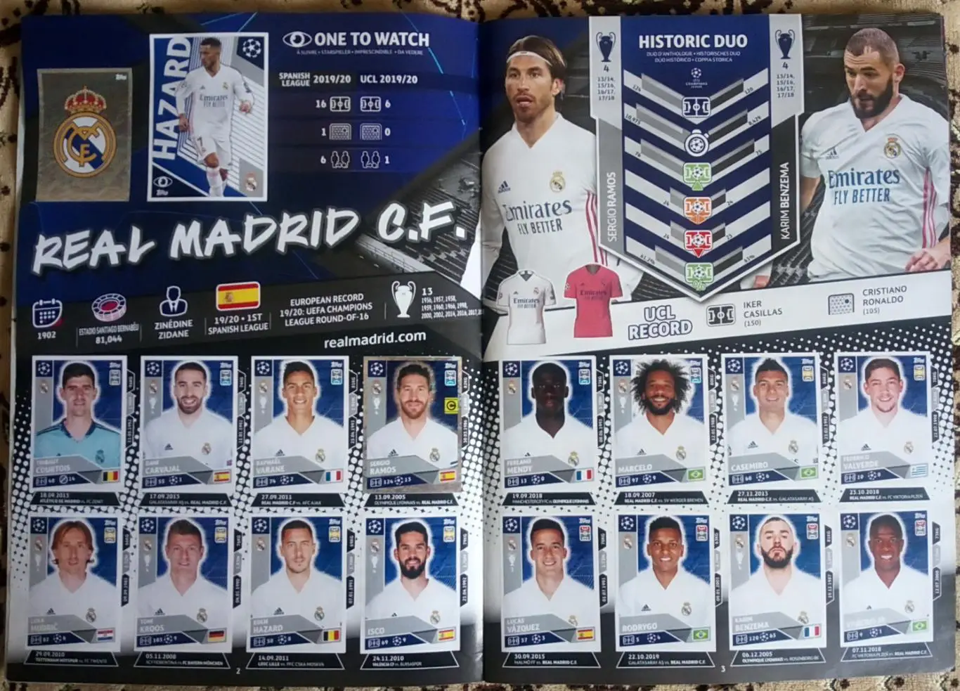 TOPPS Лига Чемпионов УЕФА 2020-2021 1