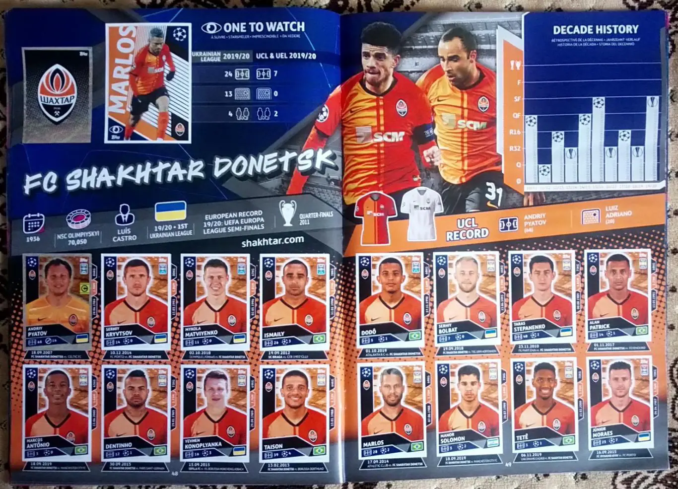 TOPPS Лига Чемпионов УЕФА 2020-2021 5