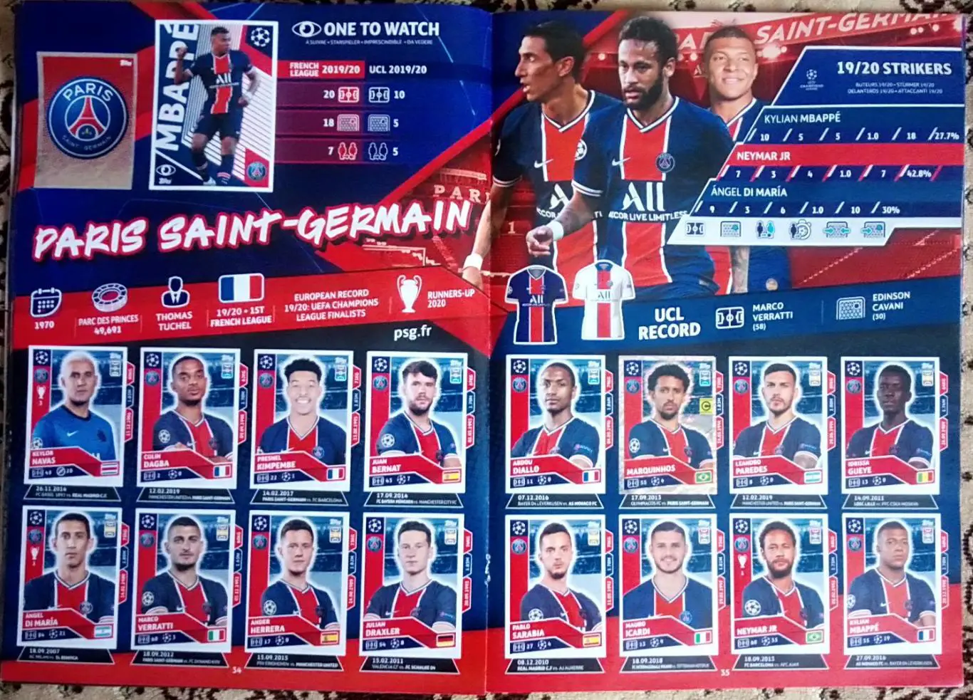 TOPPS Лига Чемпионов УЕФА 2020-2021 6