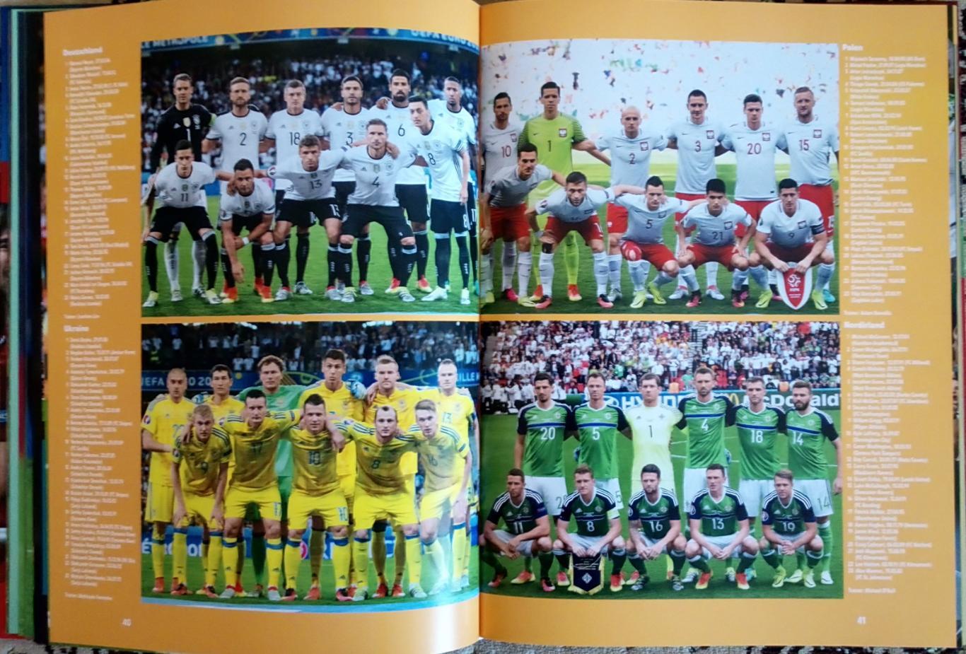 Футбол. Kicker. Книга-фотоальбом. Чемпіонат Європи - 2016. 1