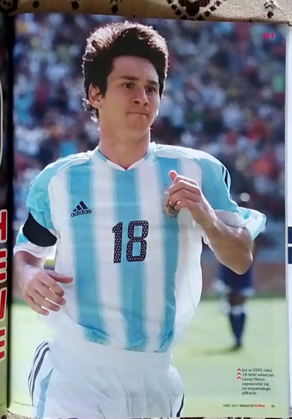 Футбол. Журнал. Futbol. N7/2012.Мессі. 1