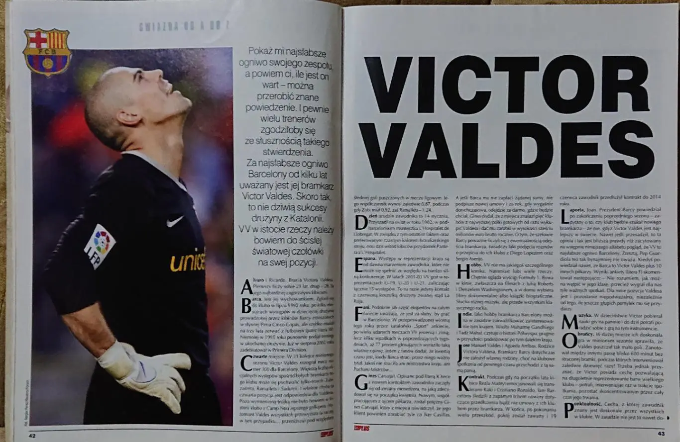 Журнал.Pilka Nozna Plus.N8/2009.Постер Роналдо. 3