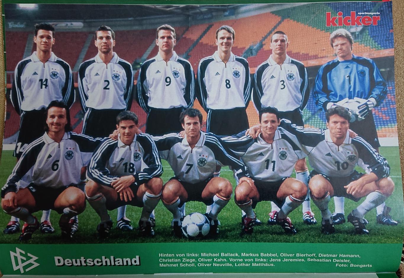 Футбол Журнал Kicker.Спецвидання.Чемпіонат Європи -2000. 1