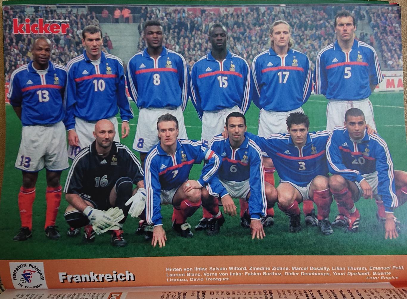 Футбол Журнал Kicker.Спецвидання.Чемпіонат Європи -2000. 7