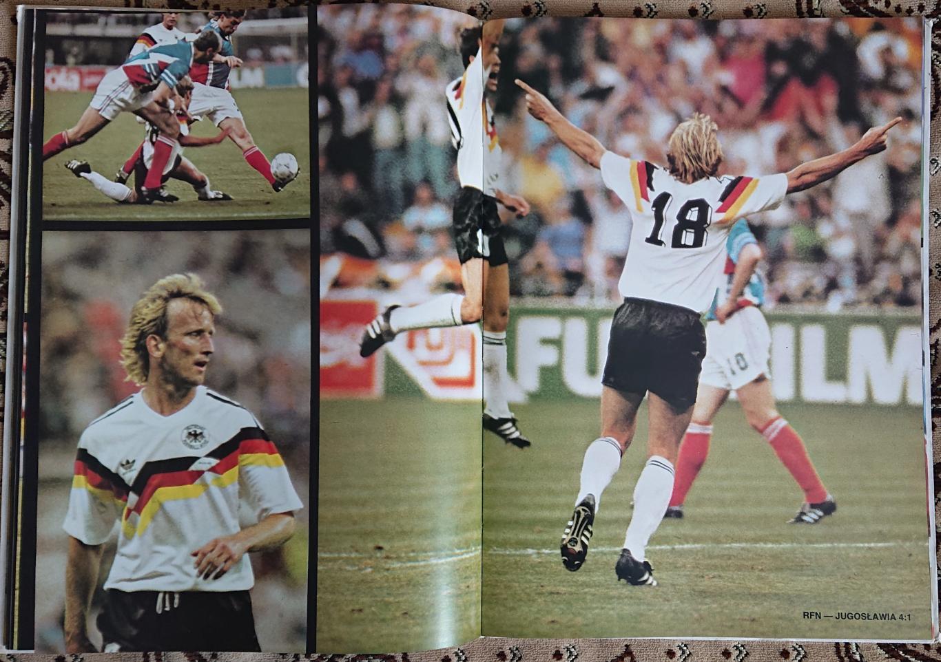 Футбол Книга-фотоальбом Чемпіонат світу-1990. 4