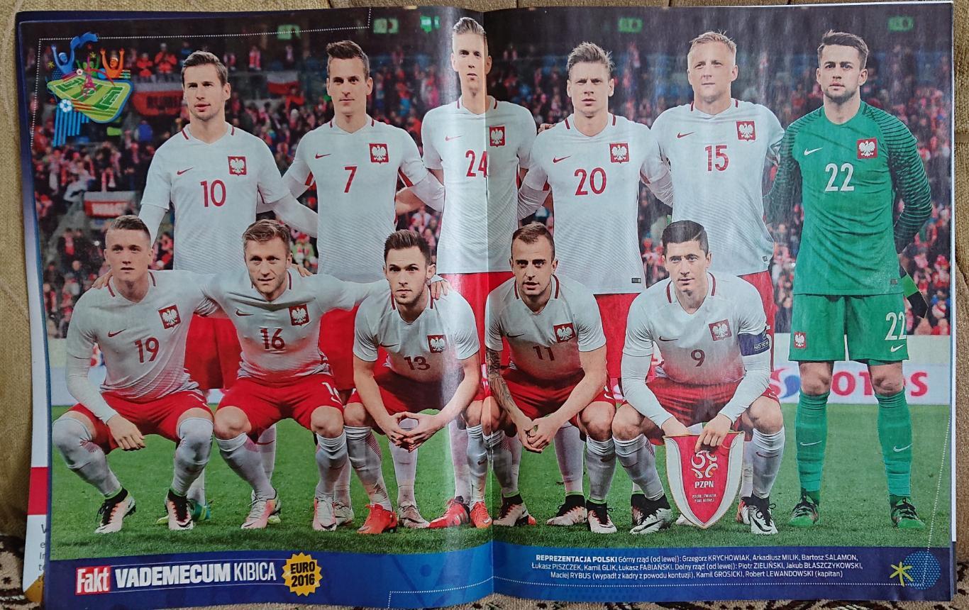 Футбол .Спецвидання.Fakt Sport Журнал. Чемпіонат Європи-2016. 1