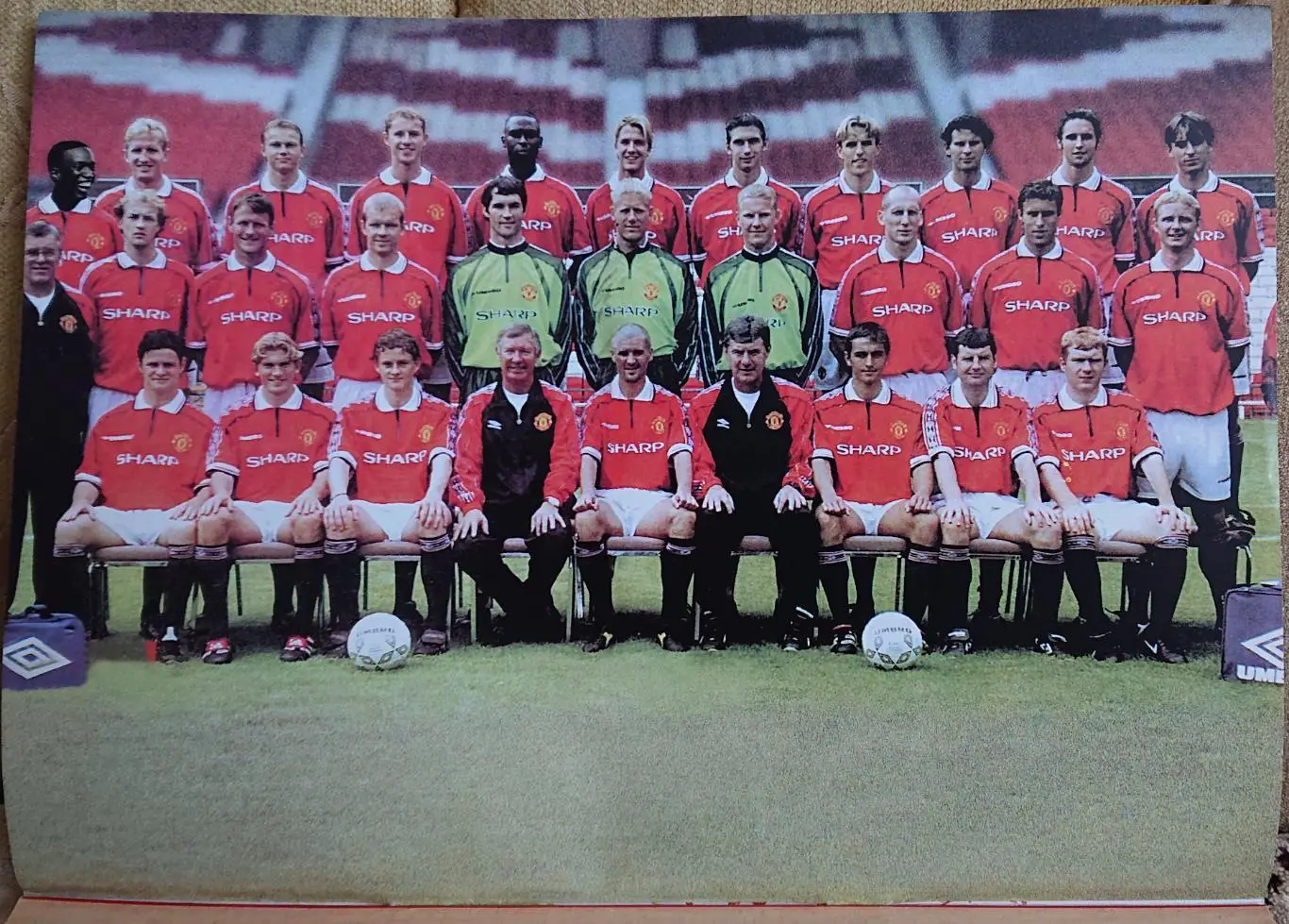 Футбол.Журнал.N41/1998.Постер.Манчестер Юнайтед 1