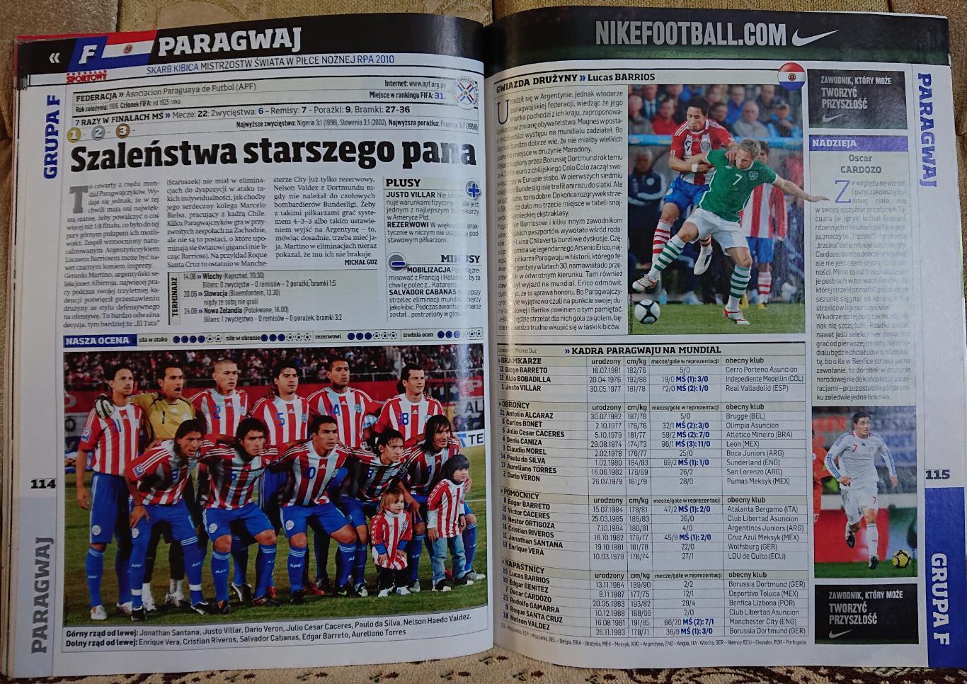 Футбол .Спецвидання.Журнал. Skarb Kibica.Tempo.Чемпіонат Світу-2010. 4