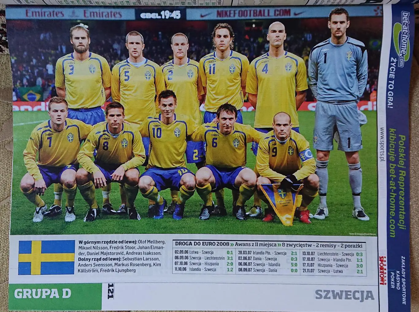 Футбол .Спецвидання.Skarb Kibica. Журнал. Чемпіонат Європи-2008. 6