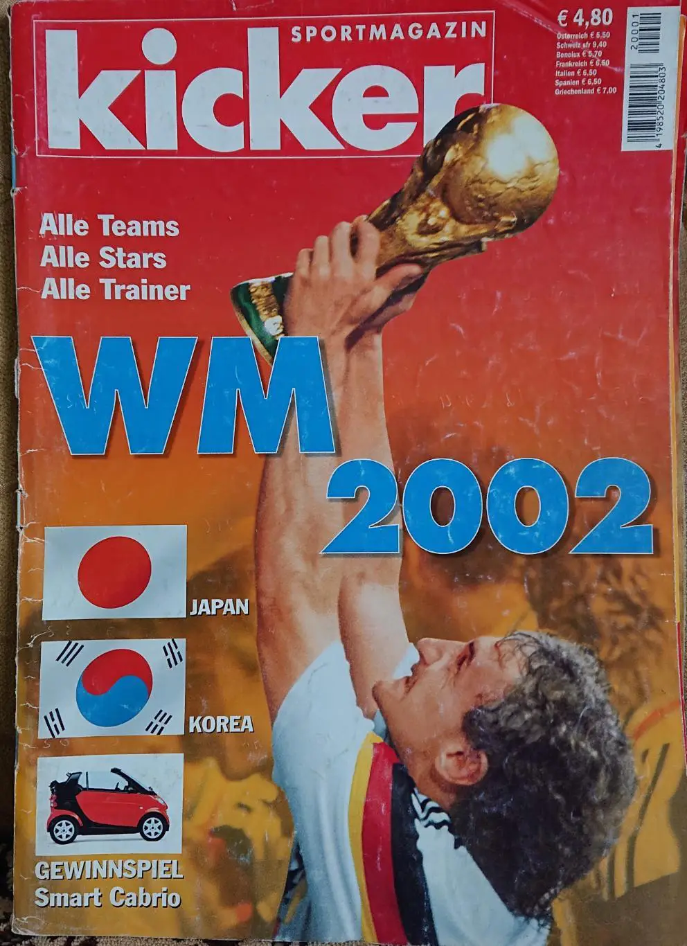 Футбол. Kicker.Спецвидання .Чемпіонат світу 2002.
