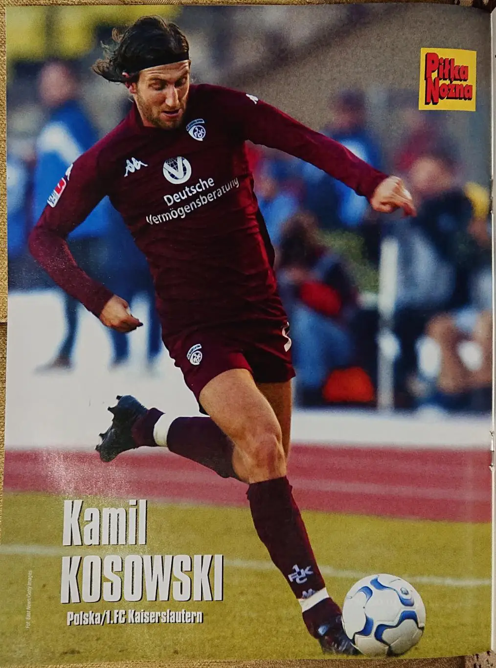Журнал. Футбол Pilka Nozna N7/2004.Постер Косовські. 1