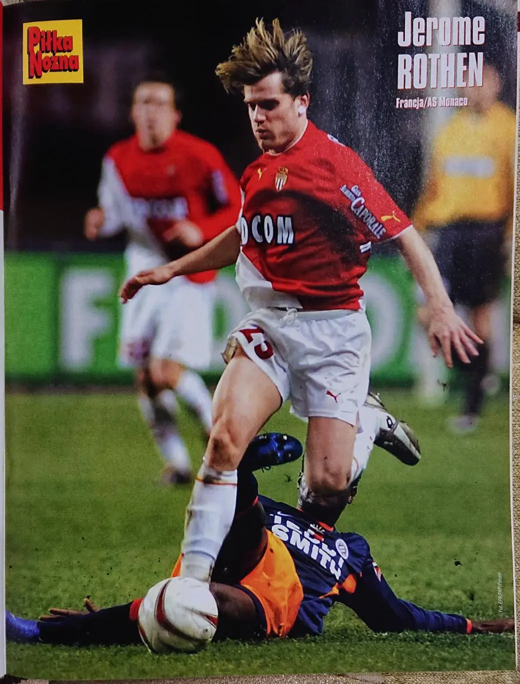 Журнал. Футбол Pilka Nozna N17/2004. Постер Кін,Ротен. 2