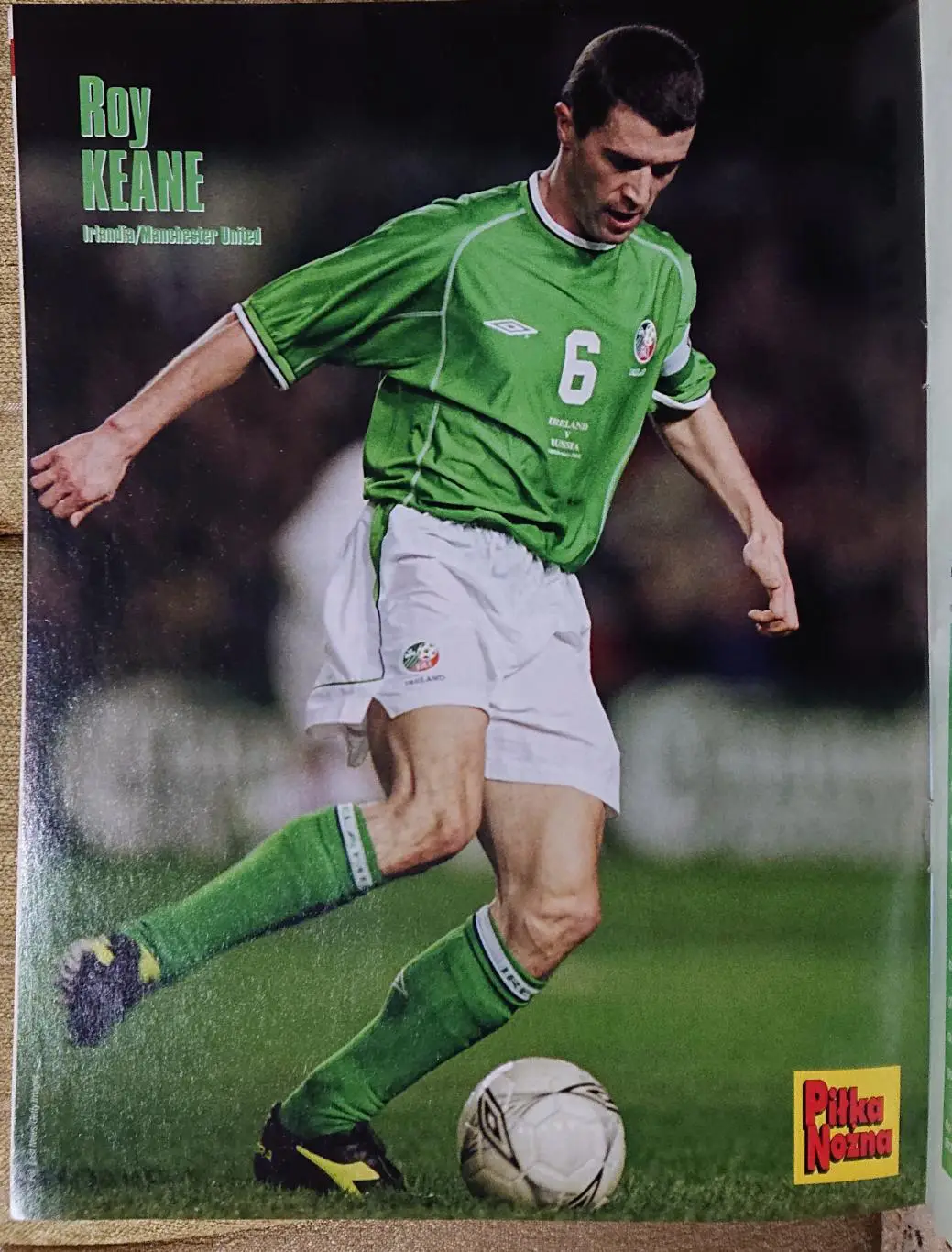 Журнал. Футбол Pilka Nozna N17/2004. Постер Кін,Ротен. 1