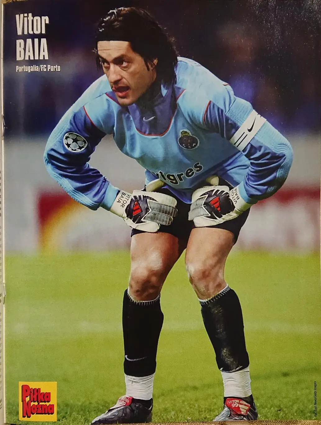 Журнал. Футбол Pilka Nozna N21/2004. Постер Вітор Байя,Ліон.. 2