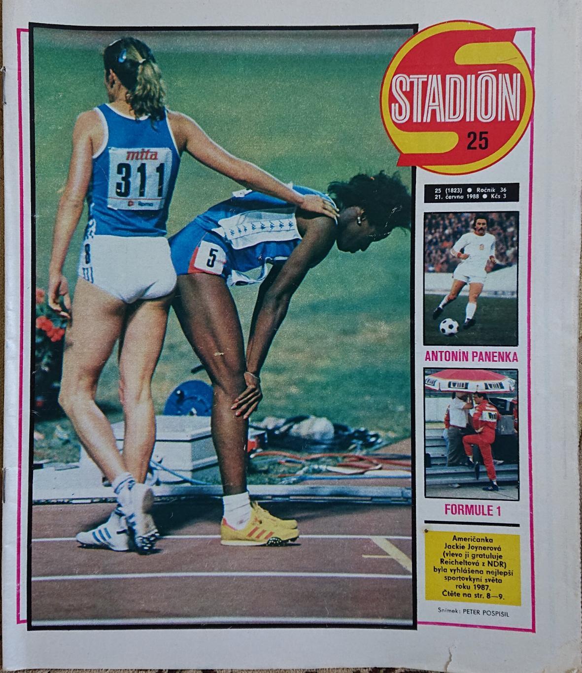 Журнал. Стадіон. Stadion. N25/1988.Без постера .