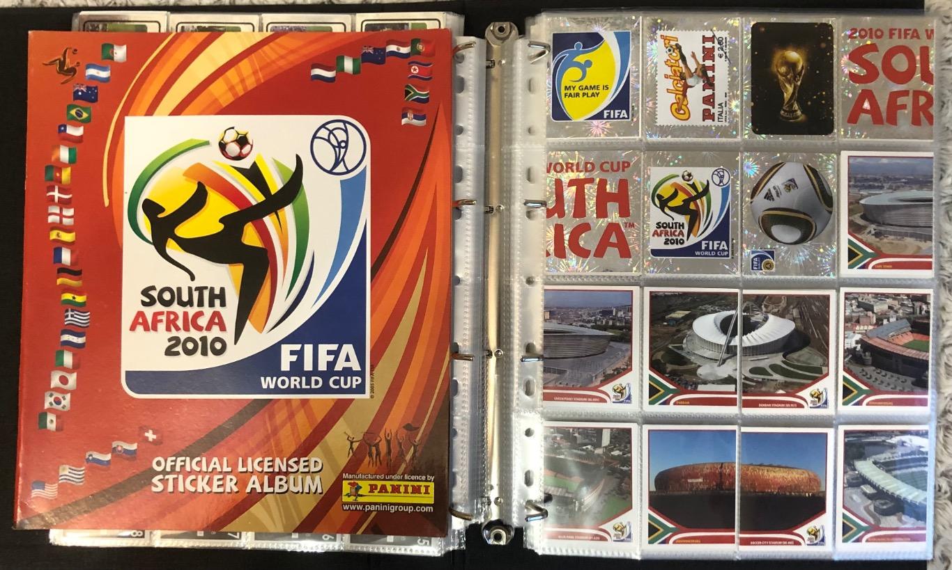 Футбол.Panini Чемпіонат Світу 2010