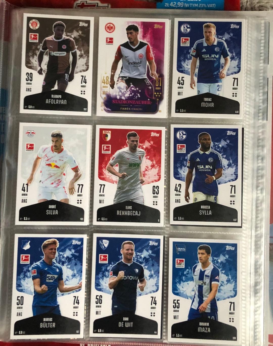 Футбол Бундесліга 24/25 Topps. 2