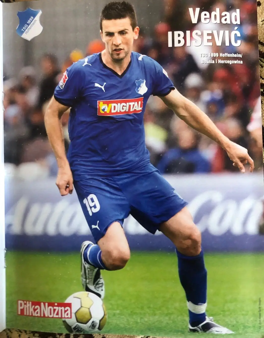 Журнал. Футбол Pilka Nozna N46/2008.Постер Ібішевич 1