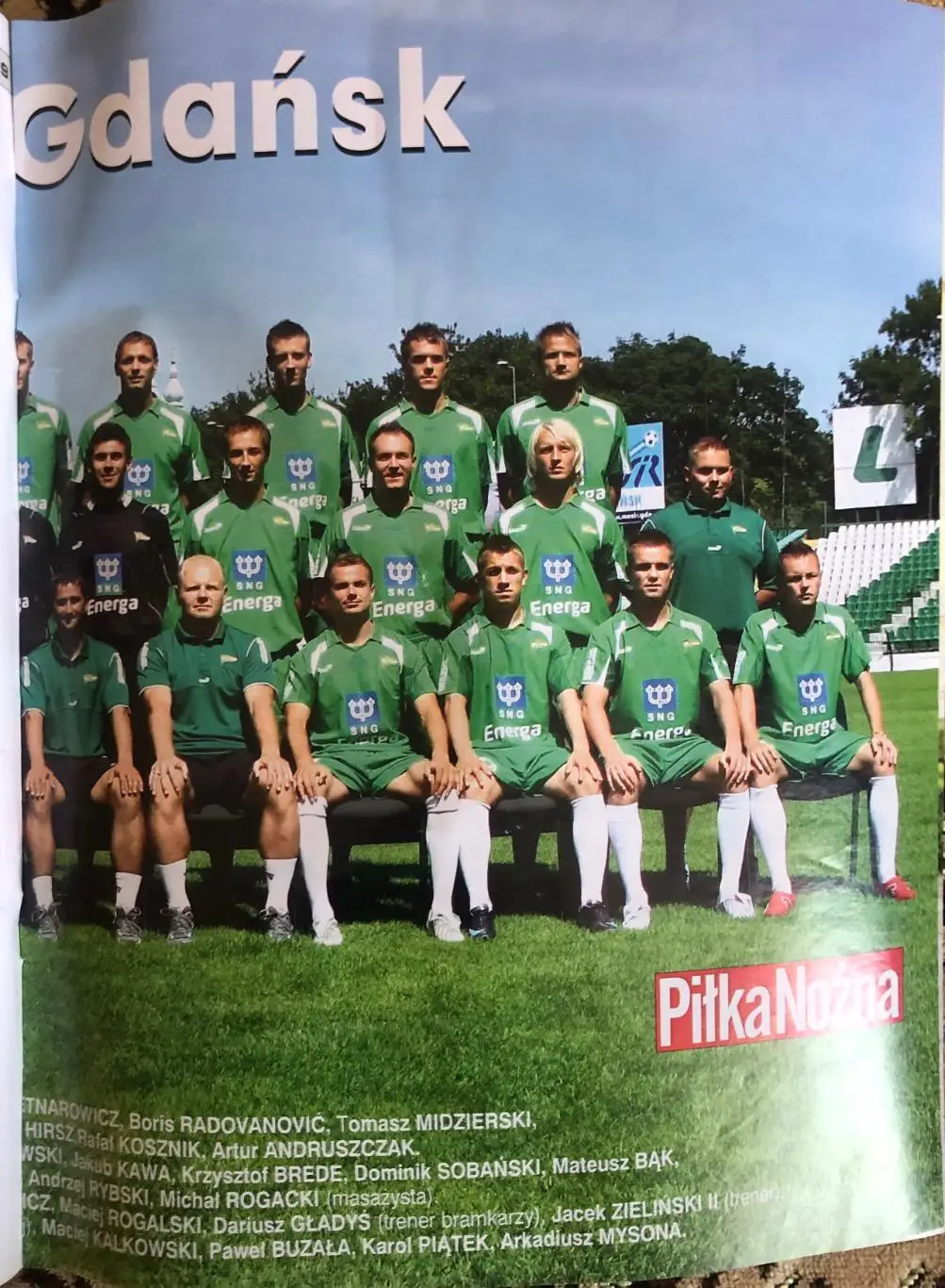 Журнал. Футбол Pilka Nozna N31/2008.Постер Лехія,Ягеллонія 3