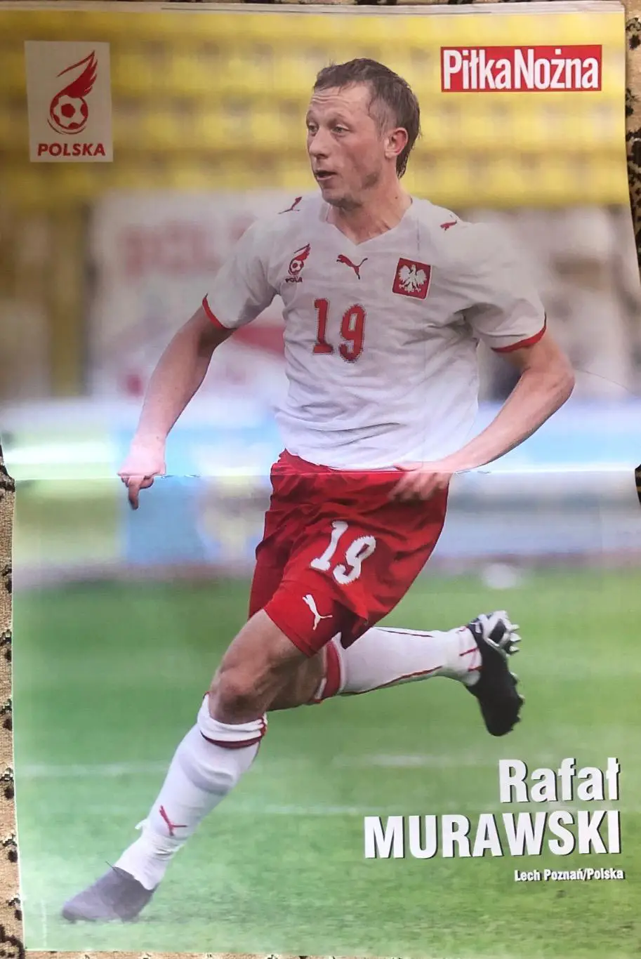 Журнал. Футбол Pilka Nozna N41/2008.Постер Муравскі 1