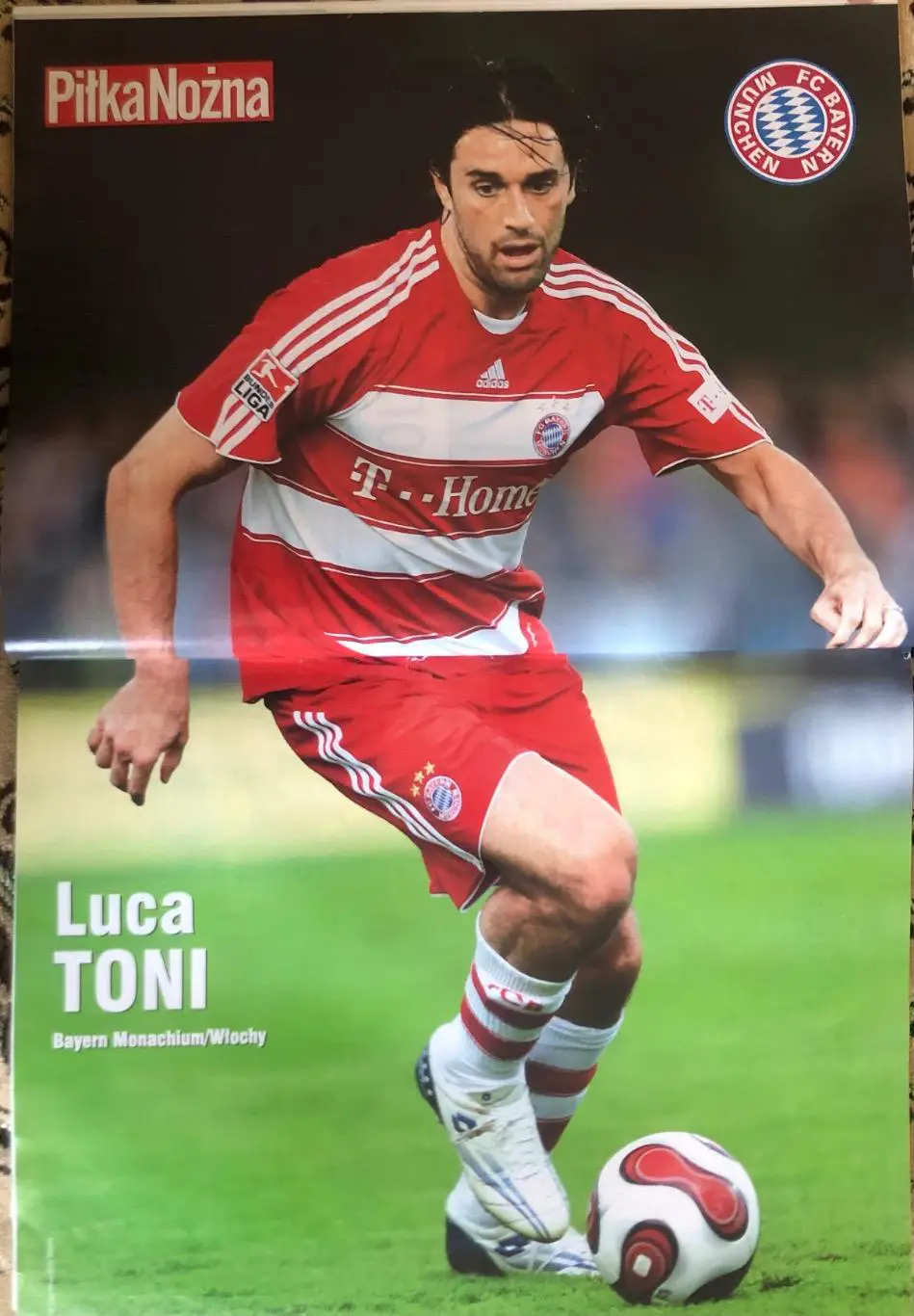 Журнал. Футбол Pilka Nozna N16/2008.Постер Тоні 1