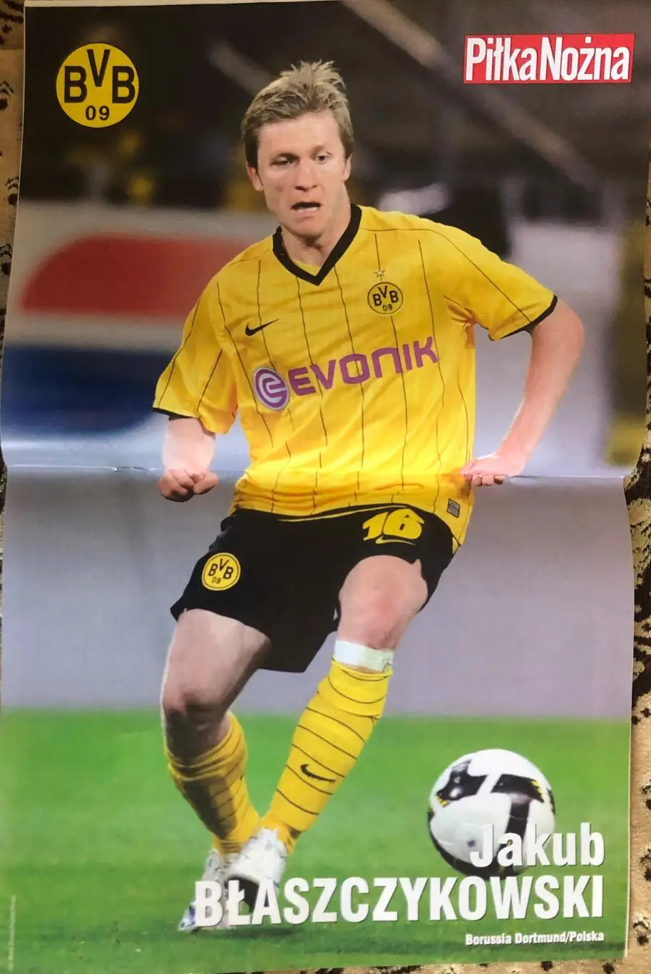 Журнал. Футбол Pilka Nozna N51/2008.Постер Блащиковсі 1