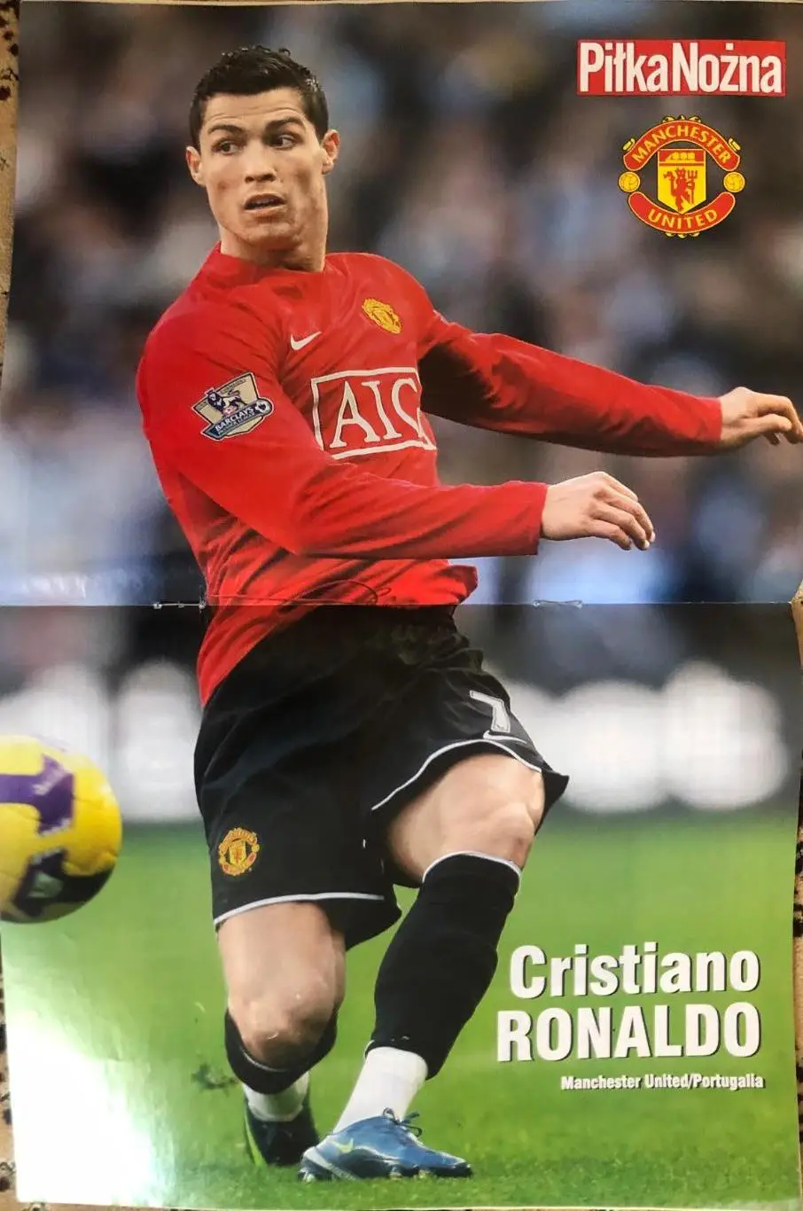 Журнал. Футбол Pilka Nozna N50/2008.Постер Роналдо 1