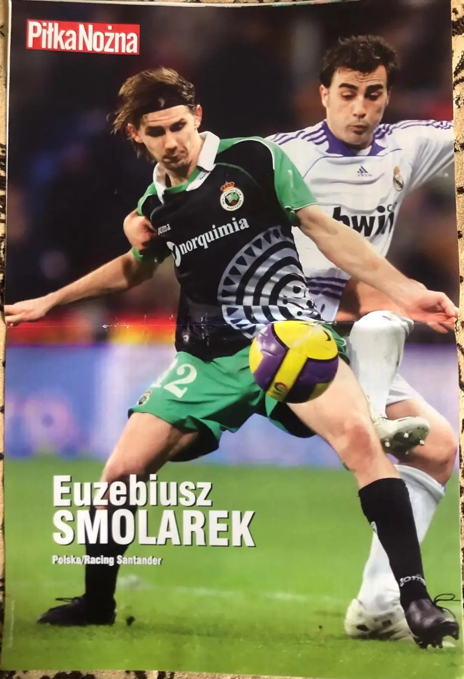 Журнал. Футбол Pilka Nozna N/4 2008.Постер Смолярек 1