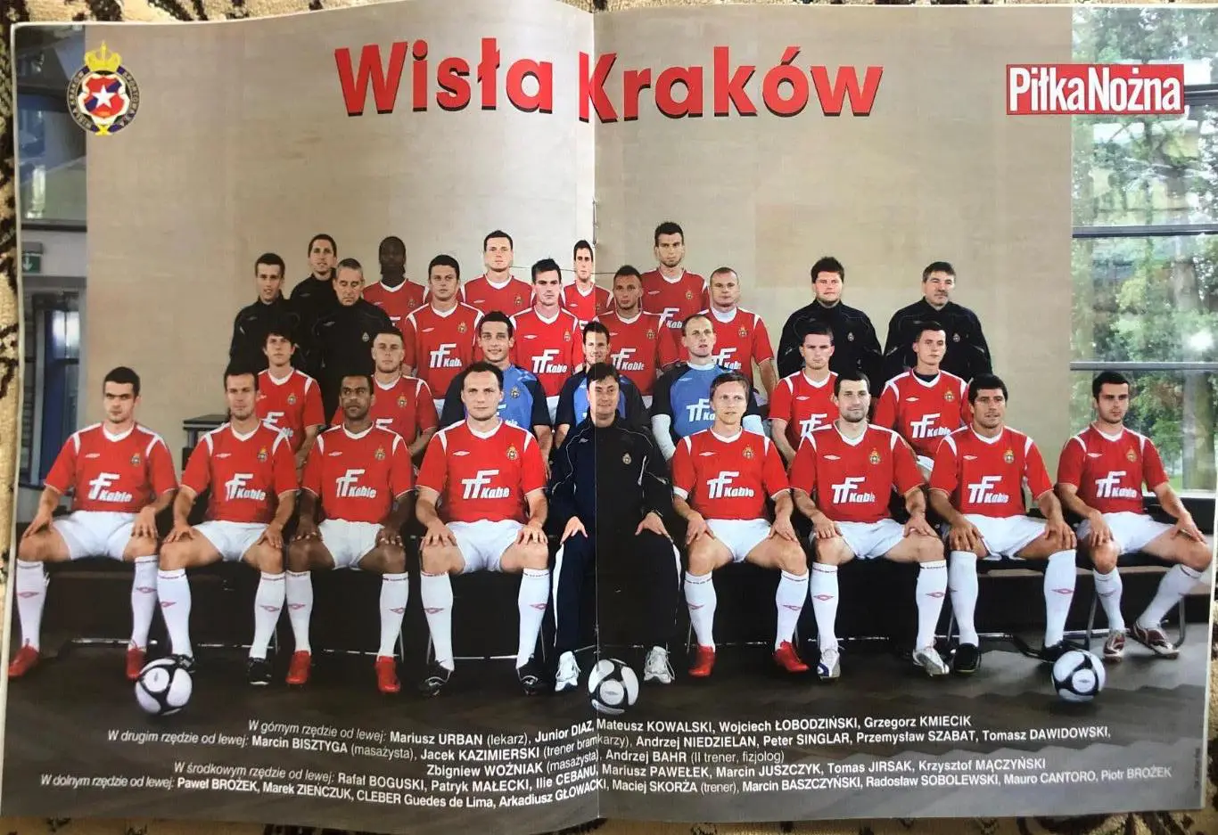 Журнал. Футбол Pilka Nozna N30/2008.Постер Вісла 1