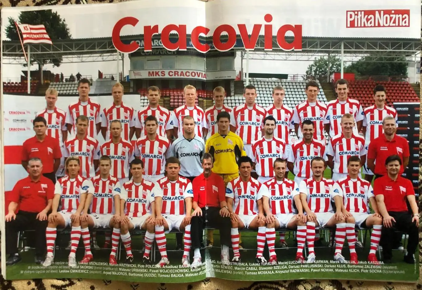 Журнал. Футбол Pilka Nozna N33/2008.Постер Краковія 1