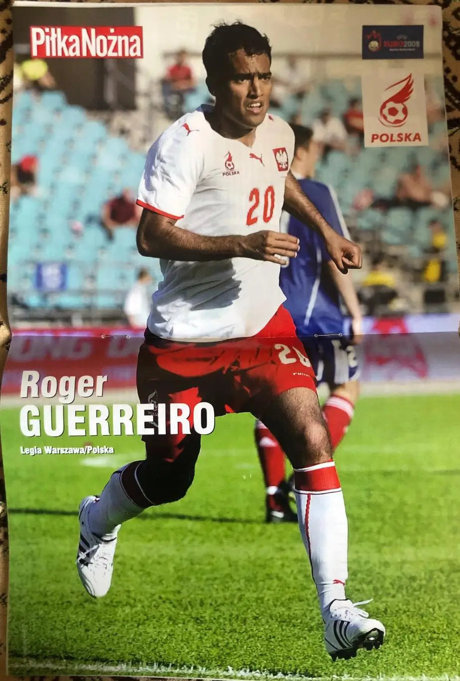 Журнал. Футбол Pilka Nozna N25/2008.Постер Герреро 1