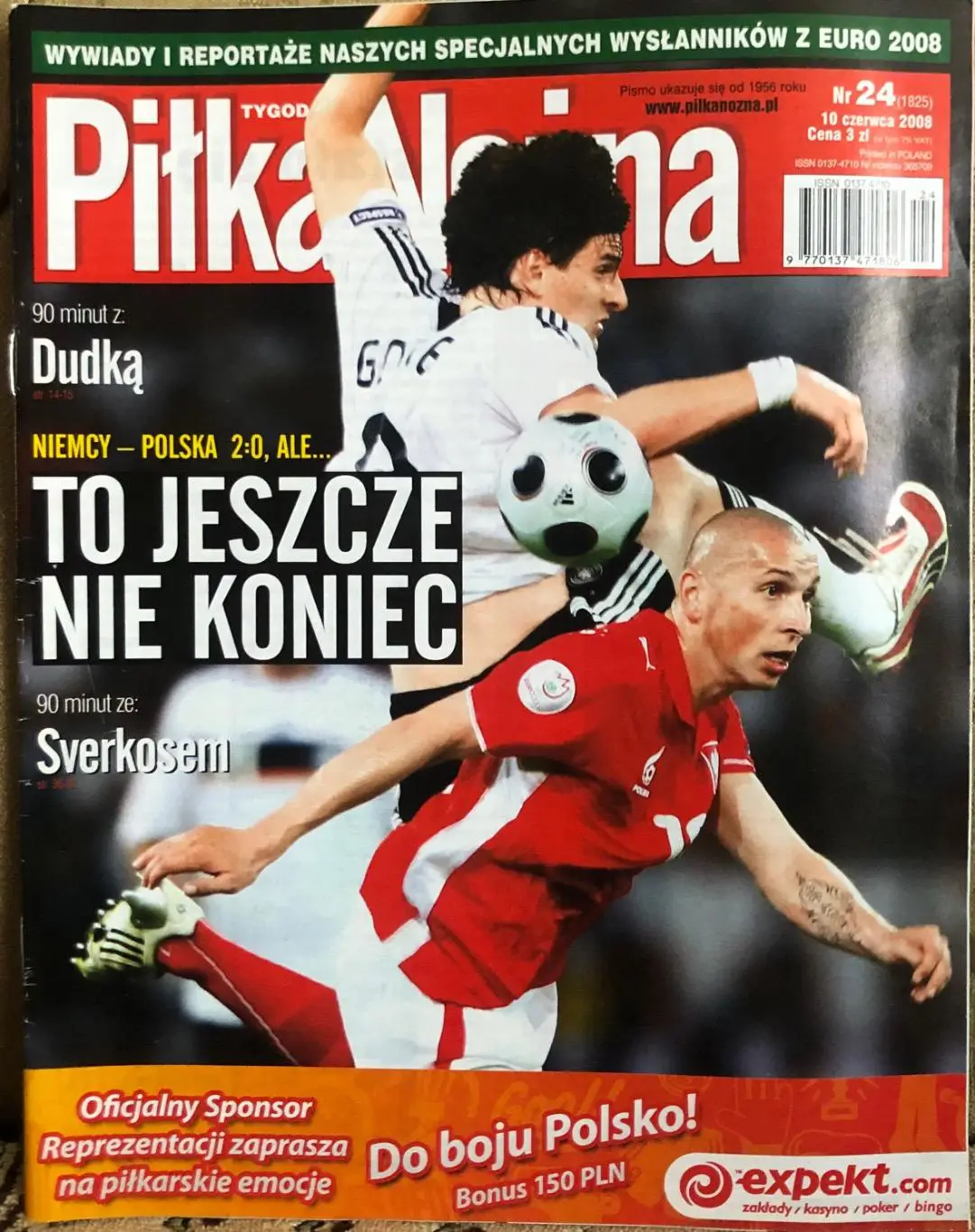Журнал. Футбол Pilka Nozna N24/2008.Постер Касільяс
