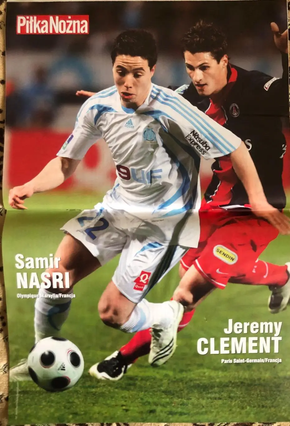 Журнал. Футбол Pilka Nozna N15/2008.Постер Насрі 1