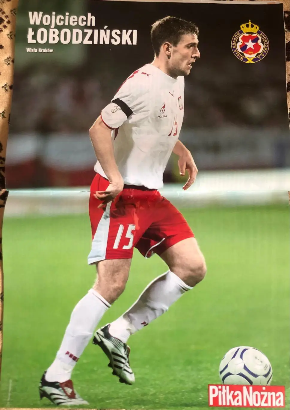 Журнал. Футбол Pilka Nozna N7/2008.Постер Лободзінскі 1